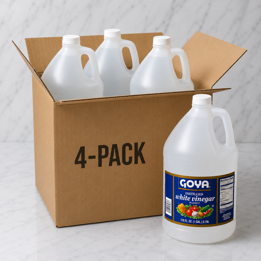 GOYA White Vinegar Gallon (4 Pack)
