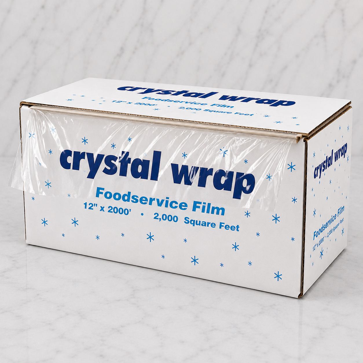 Commercial Plastic Wrap Film 12" x 2000'