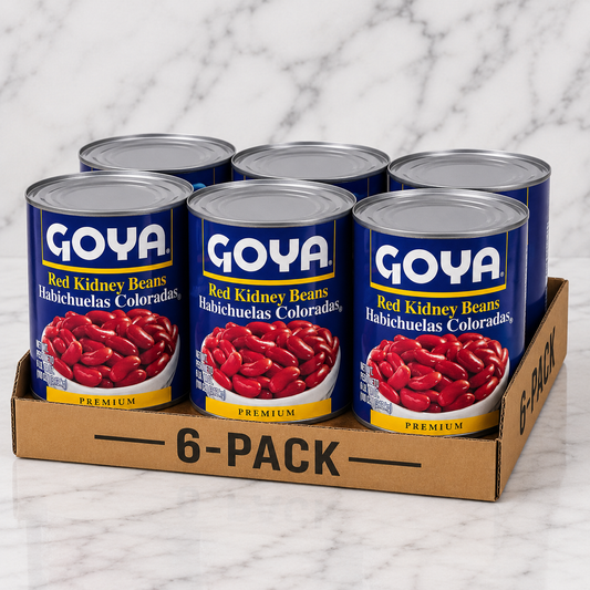 GOYA Red Kidney Beans #10 Can 110 oz 6 lb (6 Ct)