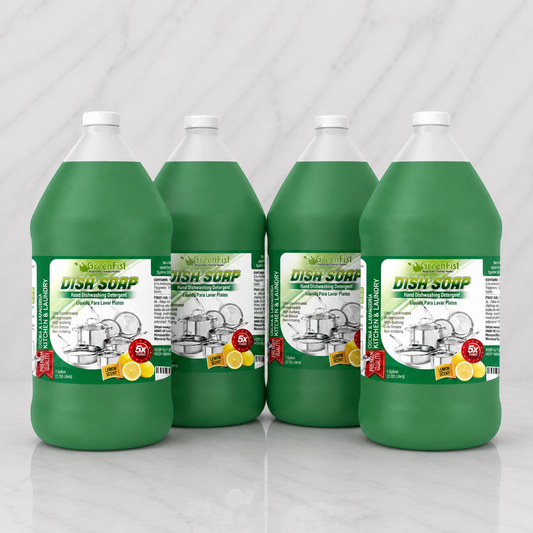 Pro Green Dishwashing Cleaner Gallons (4 Pack)