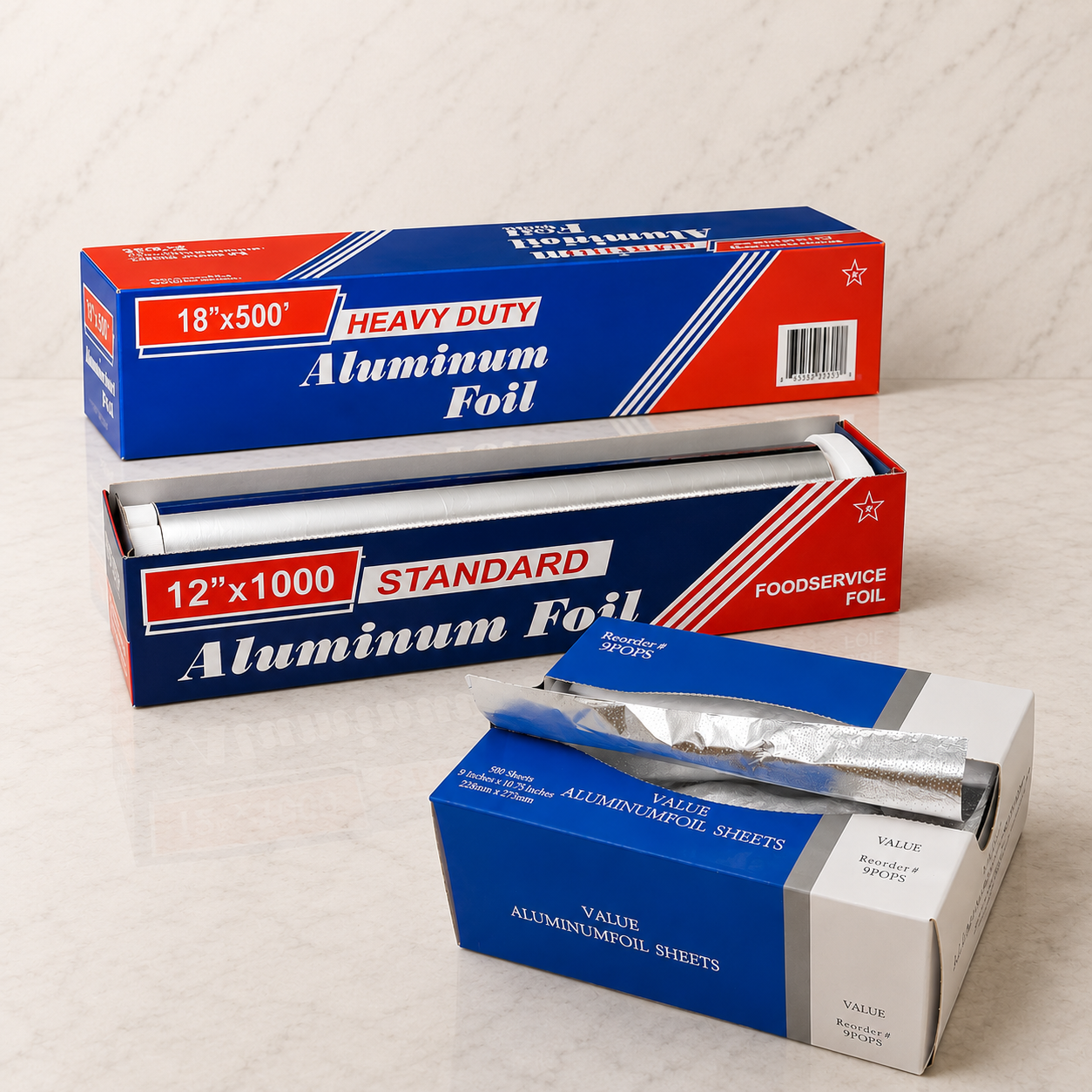 Aluminum Foil Rolls & Sheets
