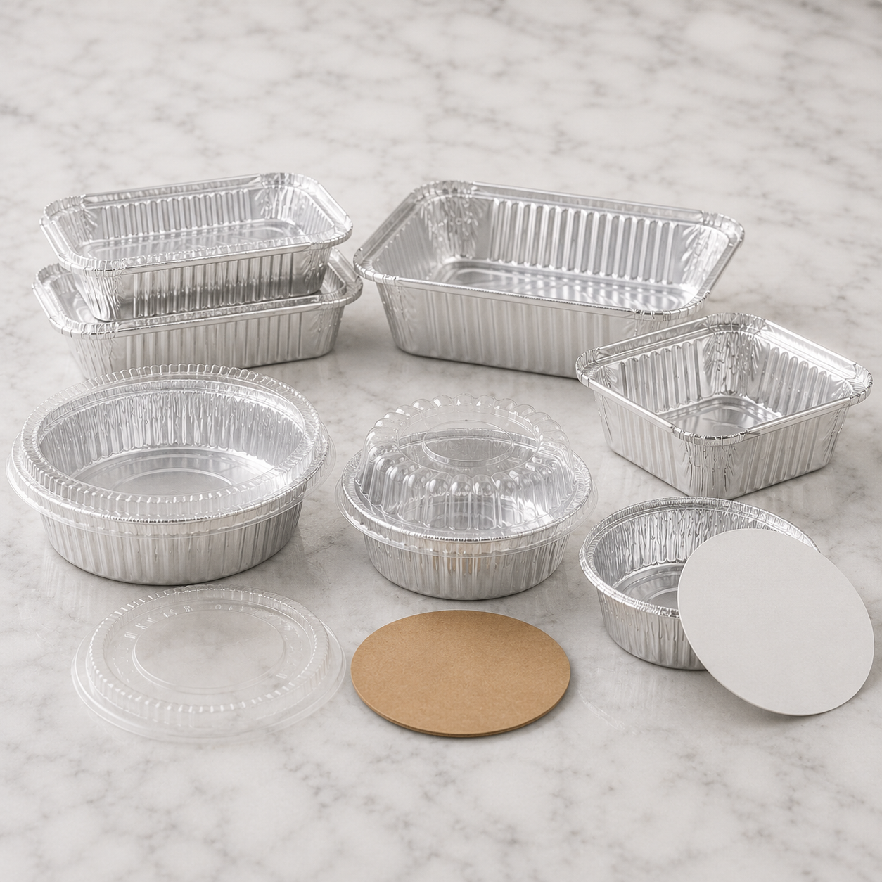 Aluminum Pans & Lids