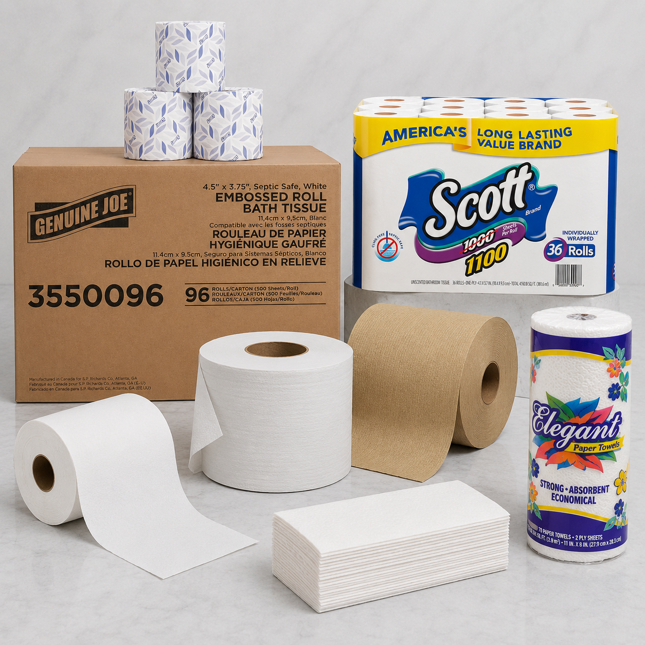 Paper Towels & Tissue