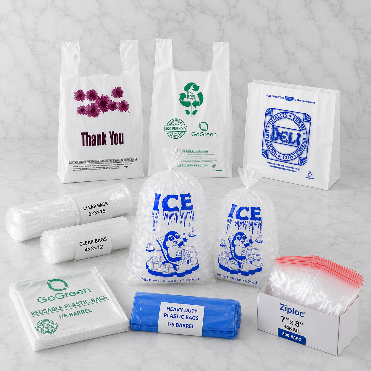 Plastic Bags & Carryout