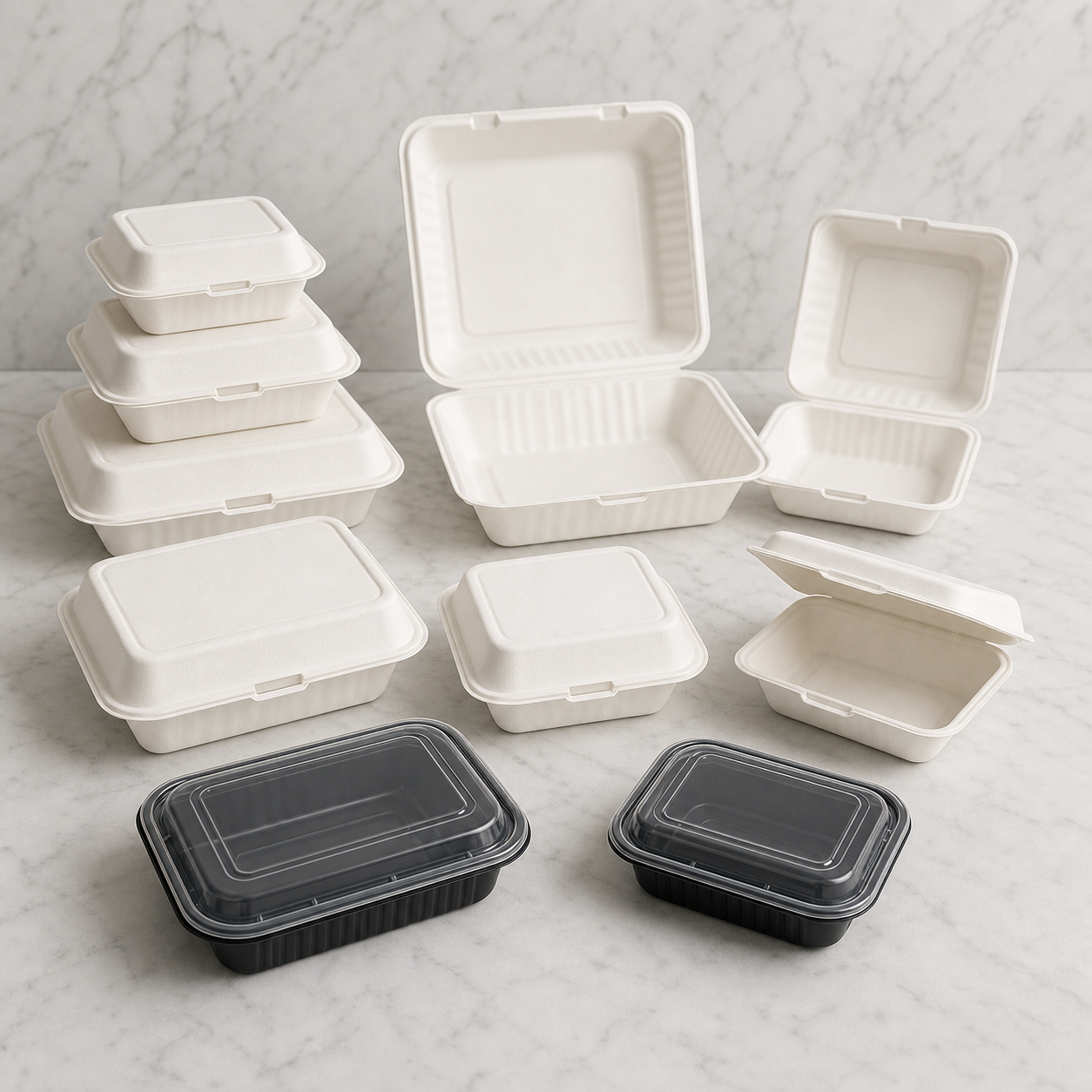 Plastic Takeout Containers