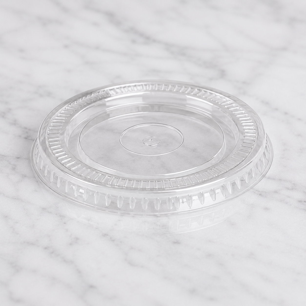 Clear Flat Lids for 10 oz Cold Cups (1000 Ct)