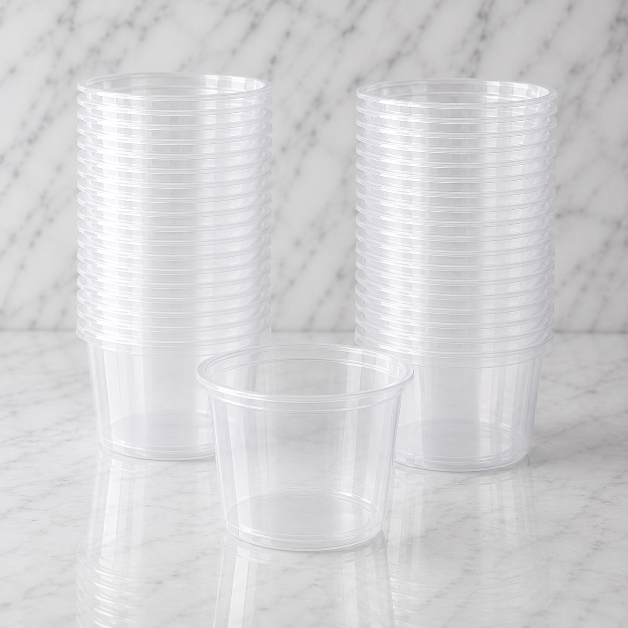 16 oz Clear Deli Containers (500 Ct)