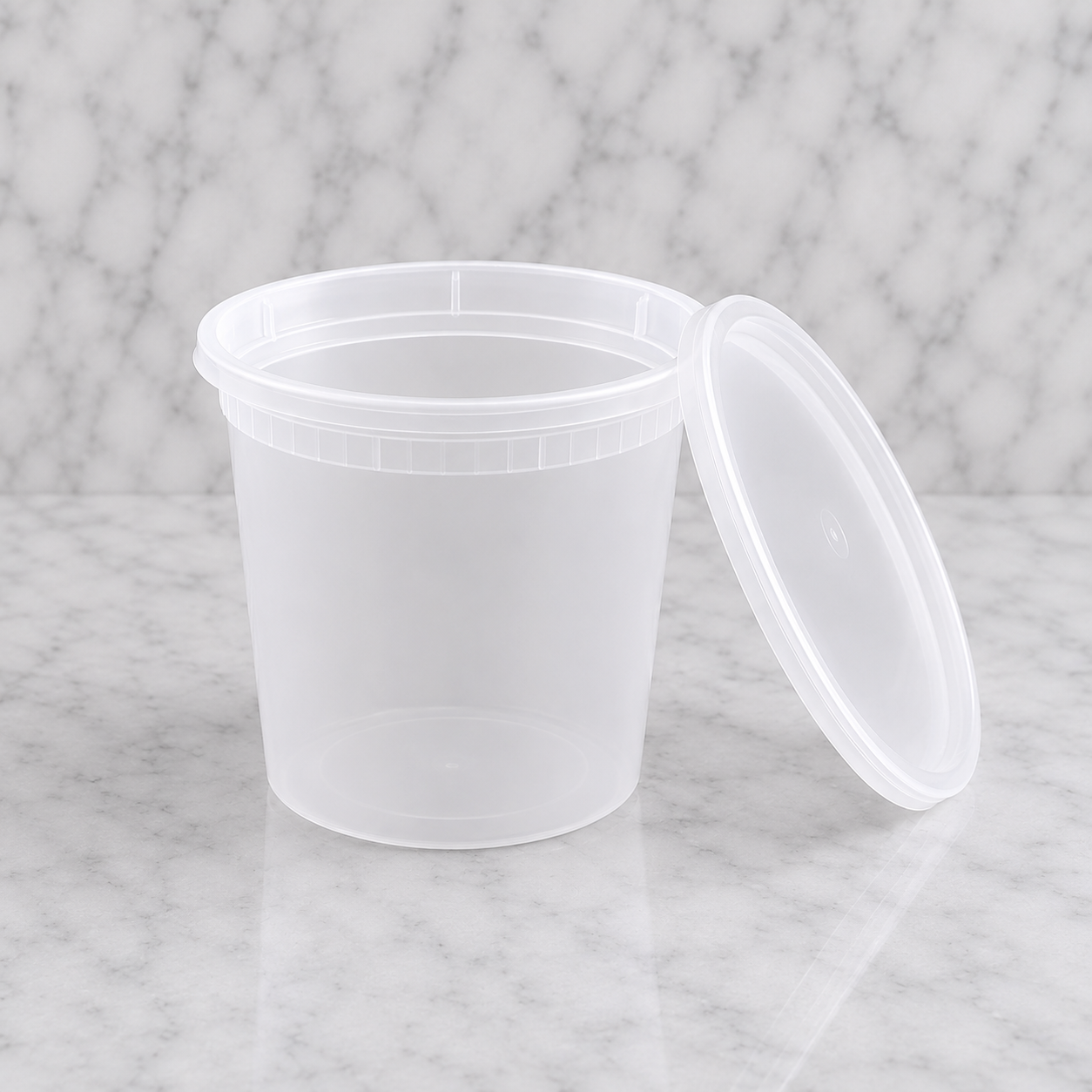 Plastic Soup Cups with Lids 16 oz (240 Ct)