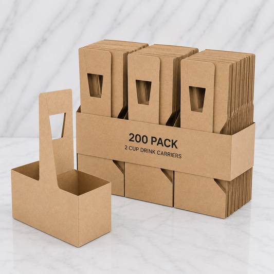 2-Cup Drink Carriers (200 Ct)