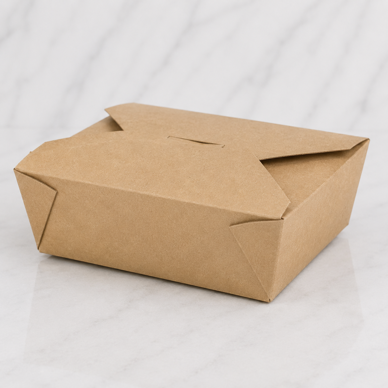 #2 Kraft Paper Takeout Boxes (200 Ct)