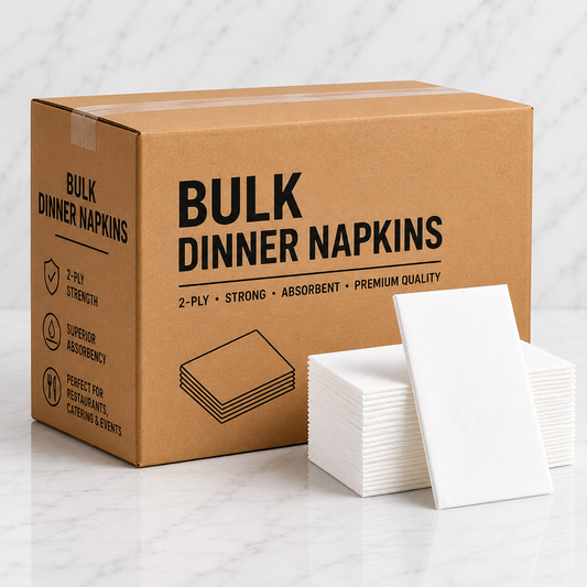 2-Ply Dinner Napkins (Bulk Case)