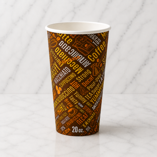 Insulated 20 oz Coffee Cups (500 Ct)