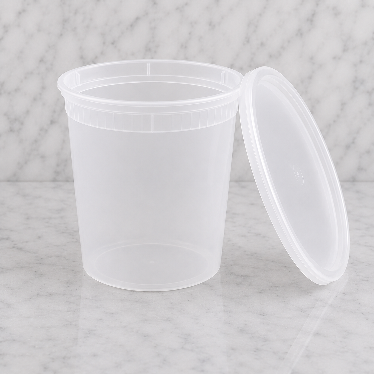 Plastic Soup Cups with Lids 24 oz (240 Ct)