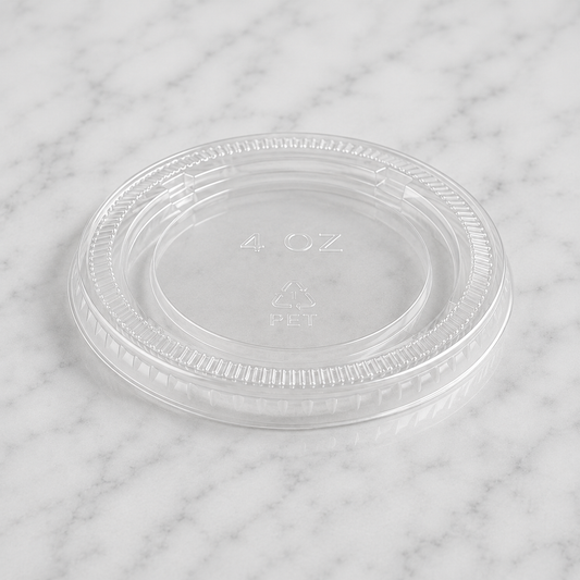 4 oz Portion Cup Lids (2500 Ct)