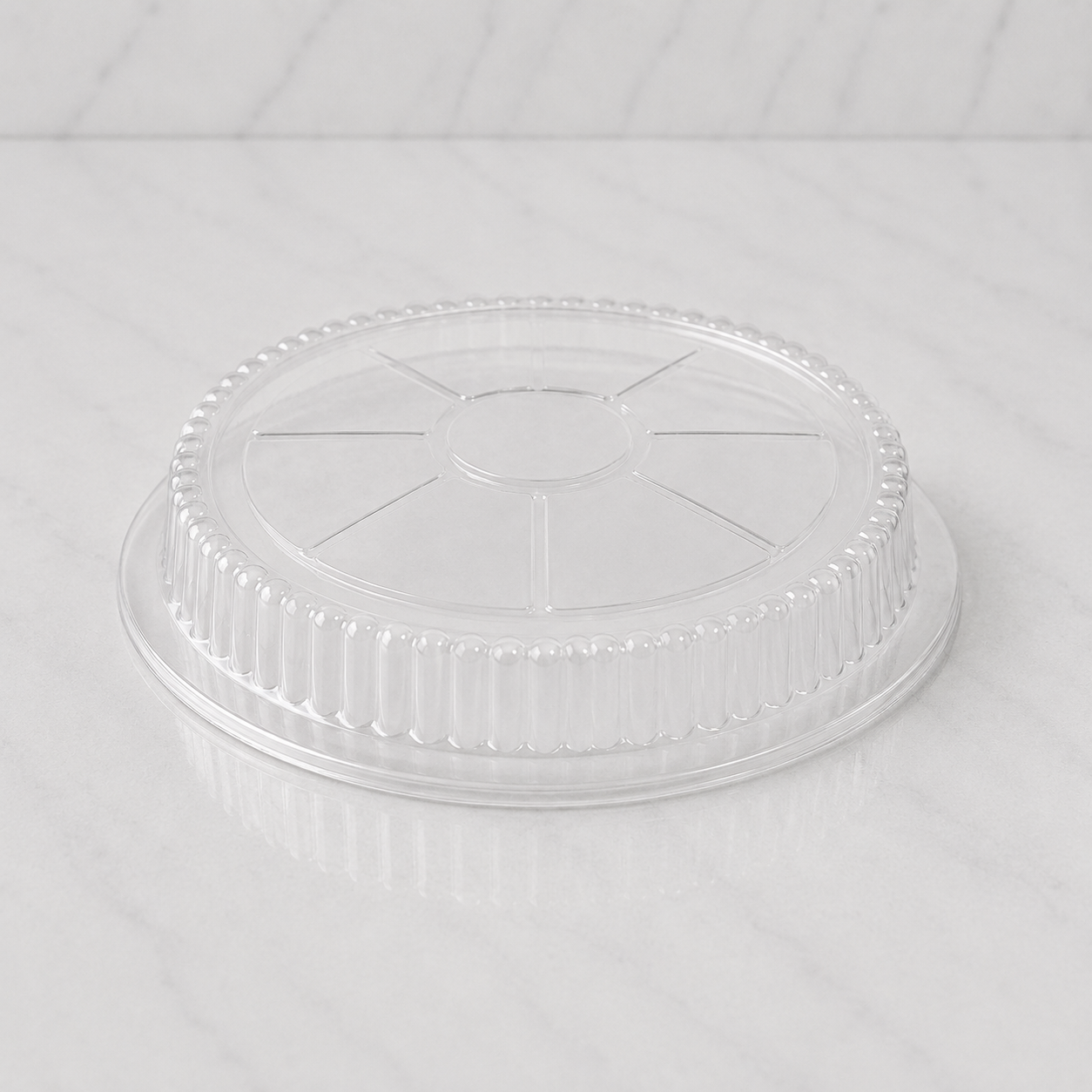 6" Clear Dome Plastic Lids (500 Ct)