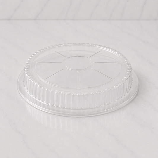 6" Clear Dome Plastic Lids (500 Ct)