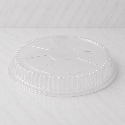 7" Clear Dome Plastic Lids (500 Ct)