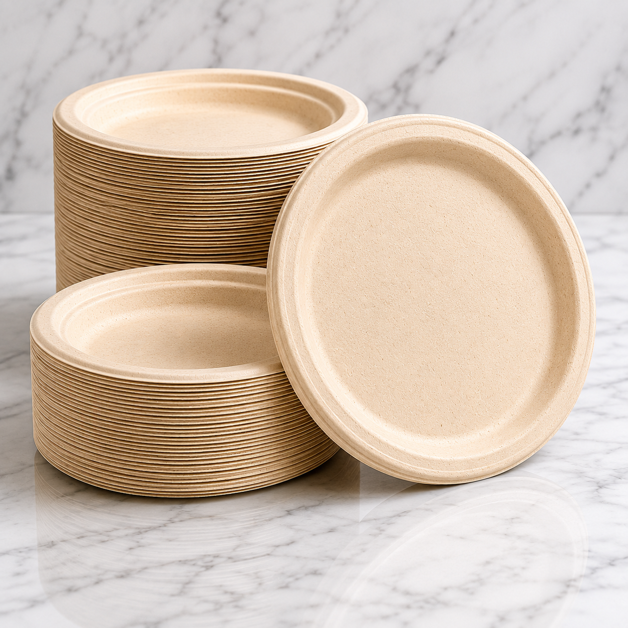 Compostable Plates 9" (400 Ct)