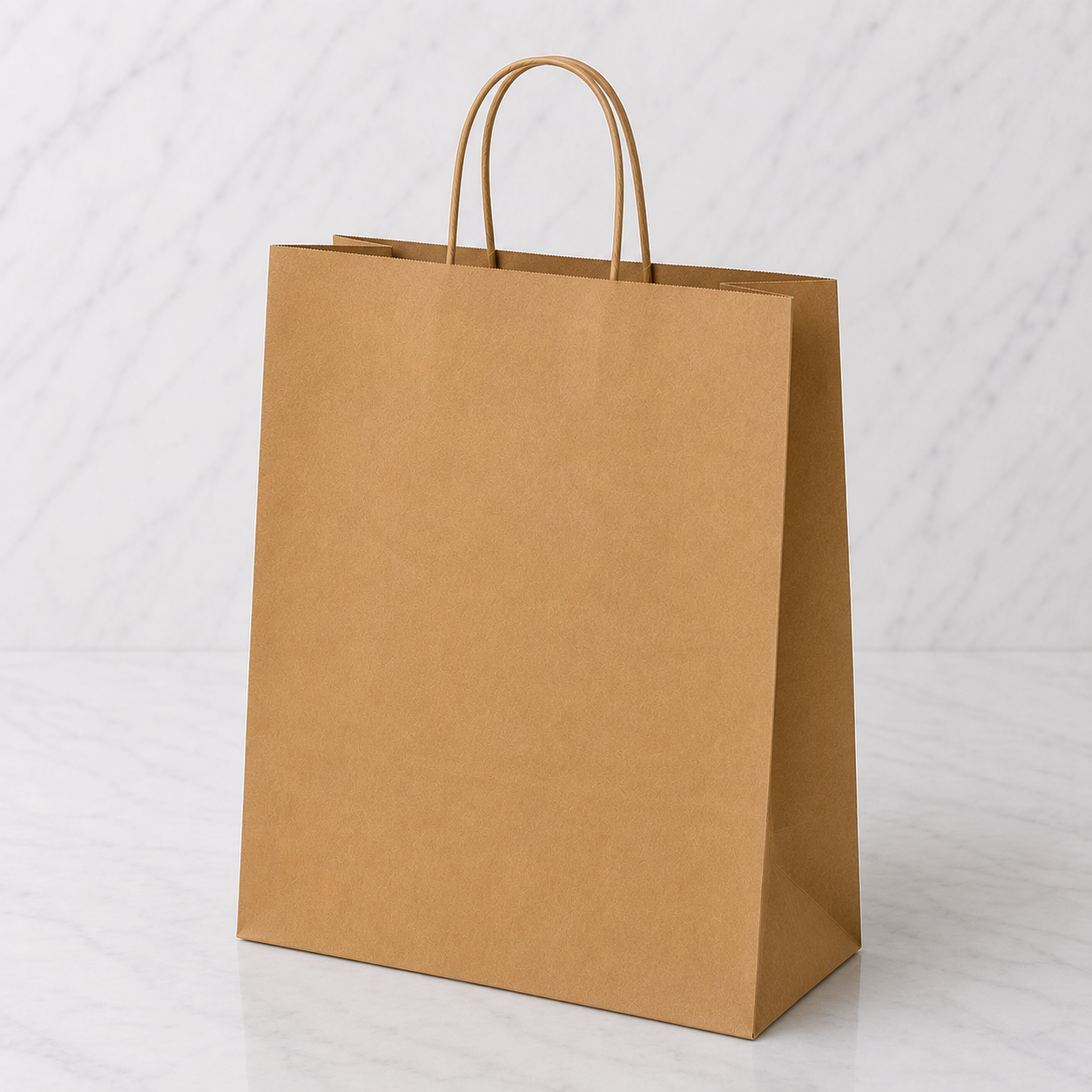 Brown Kraft Paper Bags with Handles #18 (200 Ct)