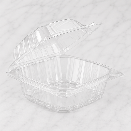 Clear Square Salad Containers 6x6 (500 Ct)