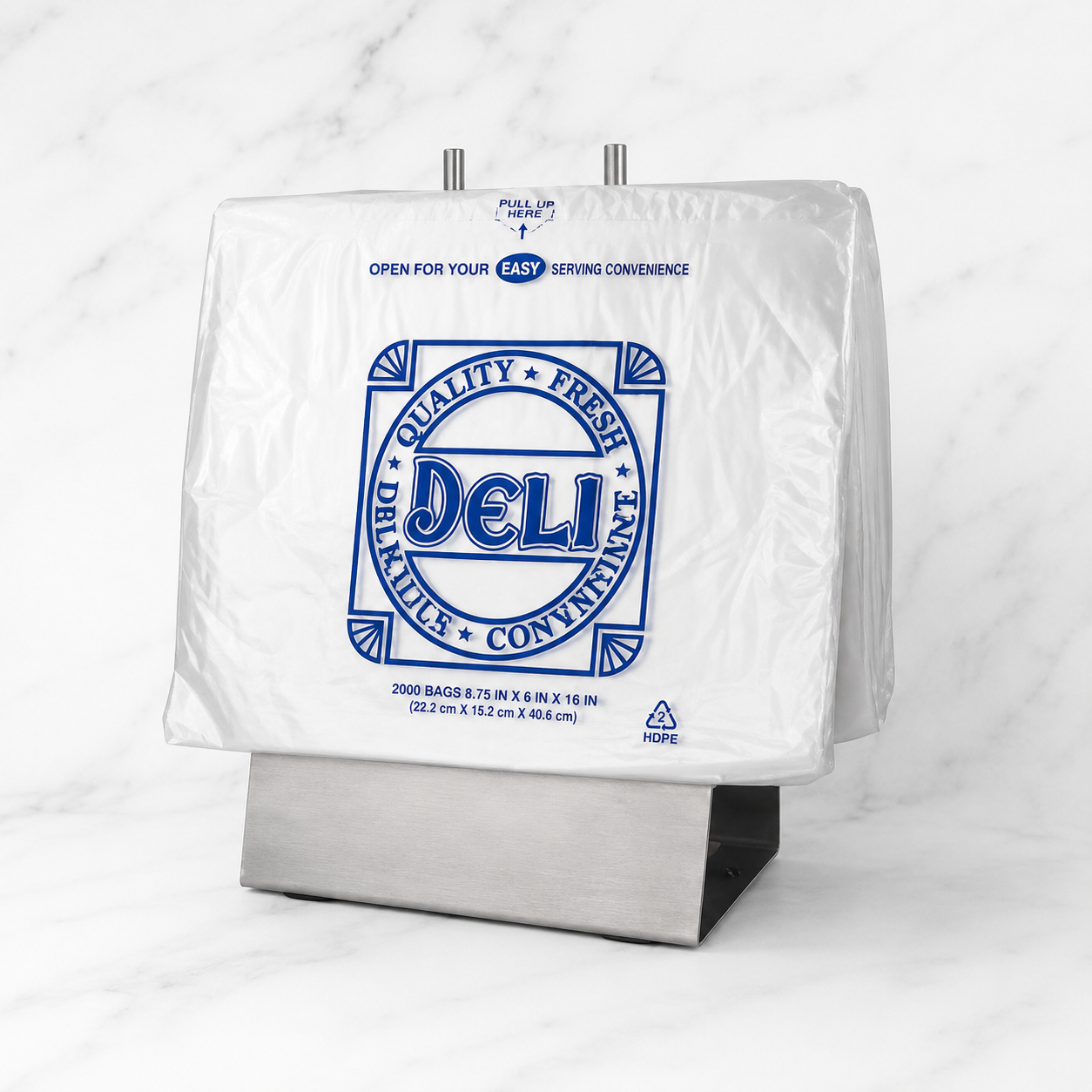 Clear Poly Deli Bags (2000 Ct)