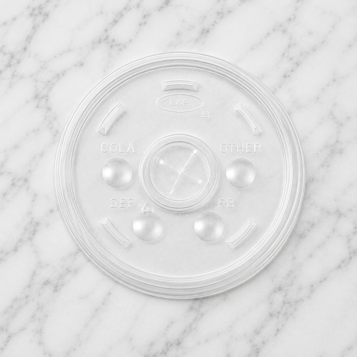 Flat Lids for 12-24 oz Cold Cups (1000 Ct)