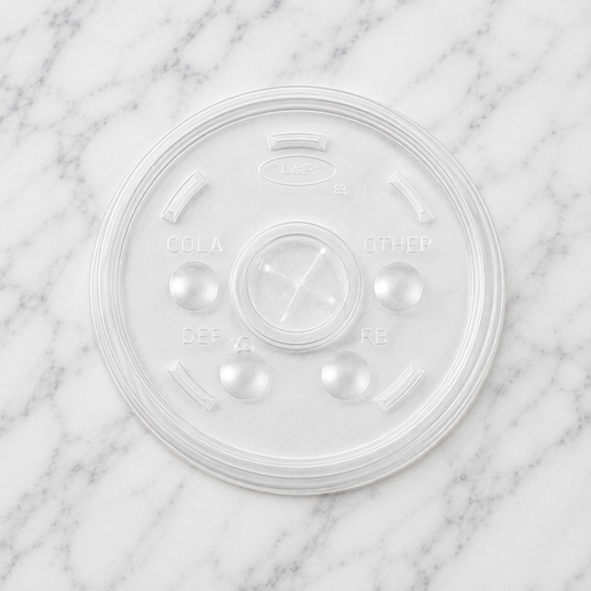 Flat Lids for 12-24 oz Cold Cups (1000 Ct)