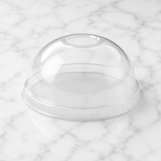 Clear Dome Lids for 16–24 oz Cold Cups (1000 Ct)