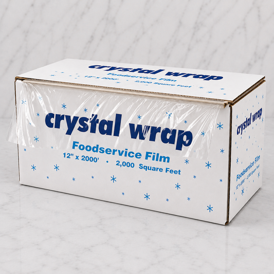 Commercial Plastic Wrap Film 12" x 2000'