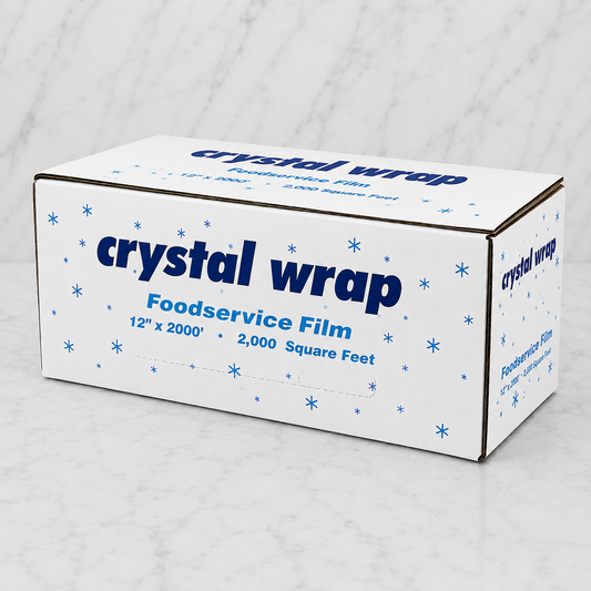 Commercial Plastic Wrap Film 12" x 2000'