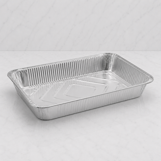 Deep Full-Size Aluminum Steam Table Pans (50 Ct)