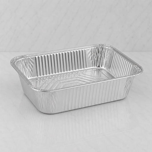Deep Half-Size Aluminum Steam Table Pans (100 Ct)