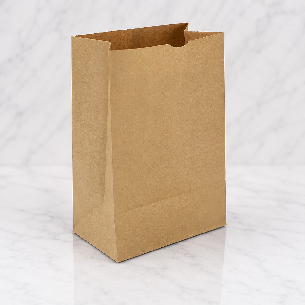 Duro Brown Kraft Paper Bags 1/6 Barrel (500 Ct)