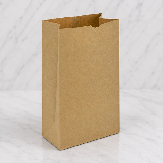 Duro Brown Kraft Paper Bags 1/8 Barrel (500 Ct)