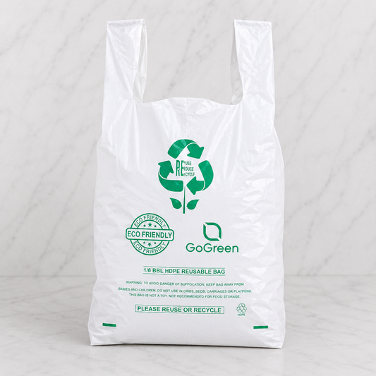 Go Green Plastic Bags 1/6 Barrel (200 Ct)