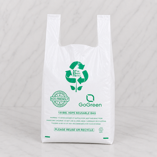 Go Green Plastic Bags 1/8 Barrel (200 Ct)