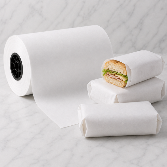 Grease-Resistant Sandwich Wrap Paper 15"
