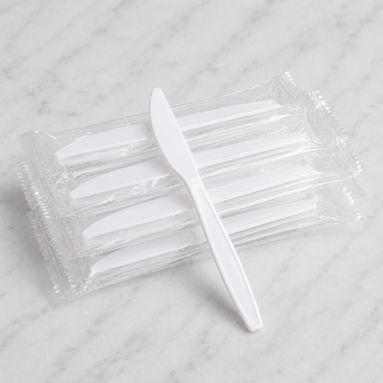 Heavy-Duty Disposable Plastic Knives (1000 Ct)