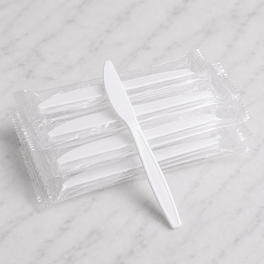 Heavy-Duty Disposable Plastic Knives (1000 Ct)