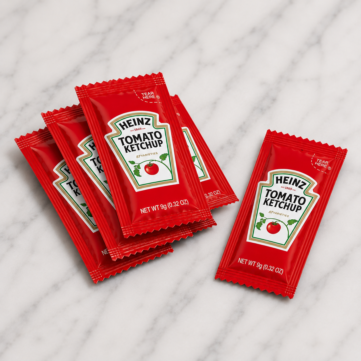Heinz Single-Serve Ketchup Packets (1000 Ct)