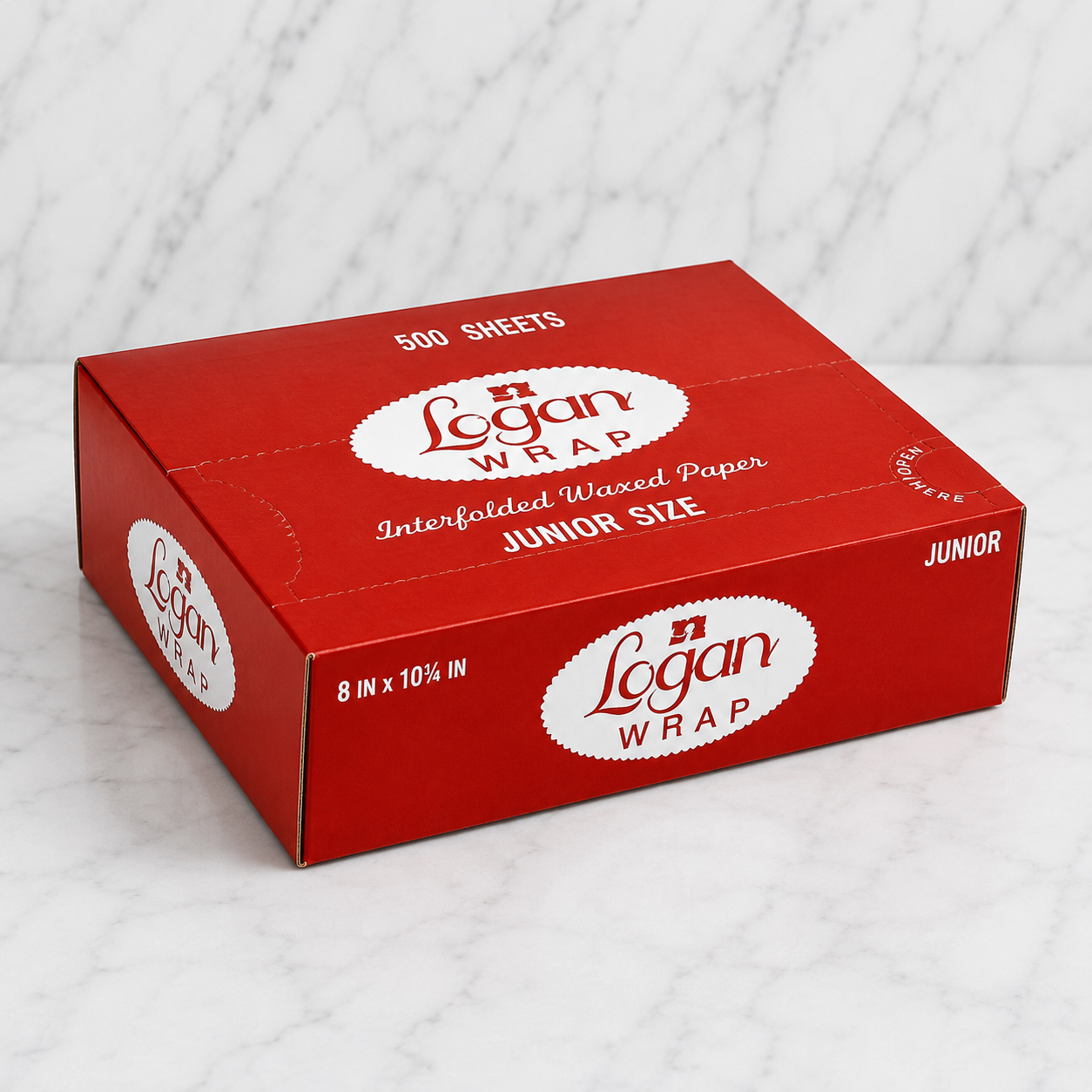 Logan Junior Food Wrap Sheets 8x10 3/4 (500 Ct)