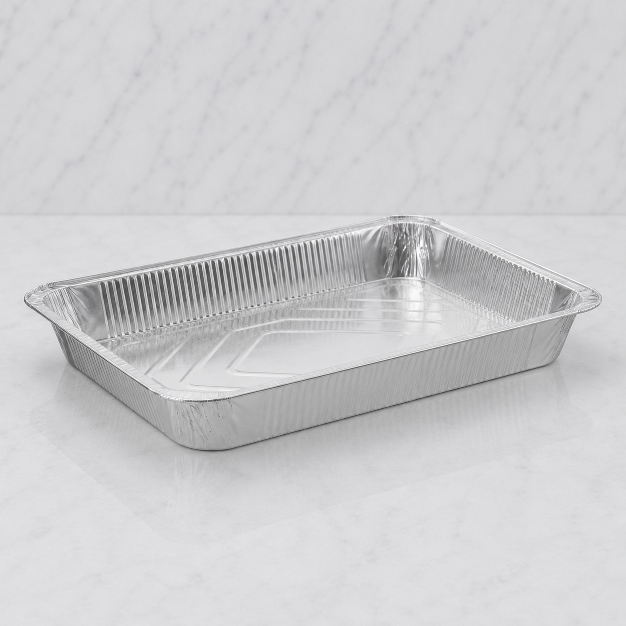 Medium Full-Size Aluminum Steam Table Pans (50 Ct)