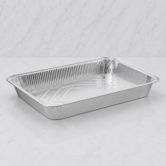 Medium Full-Size Aluminum Steam Table Pans (50 Ct)