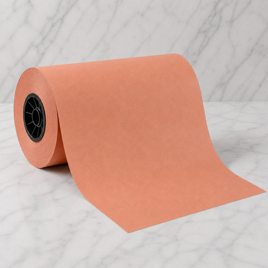 Peach deli wrap paper sheets for sandwiches and restaurant food service