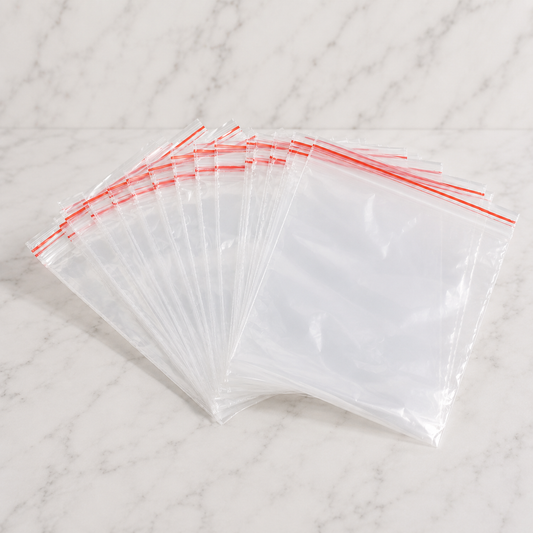 Quart Zipper Storage Bags 16.5x14.9cm (500 Ct)