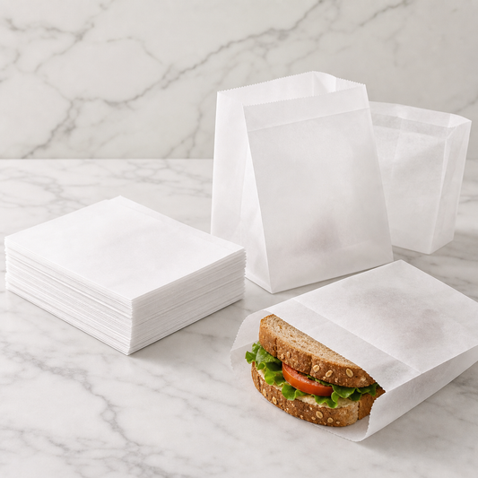 Greaseproof Sandwich Bags (1000 Ct)