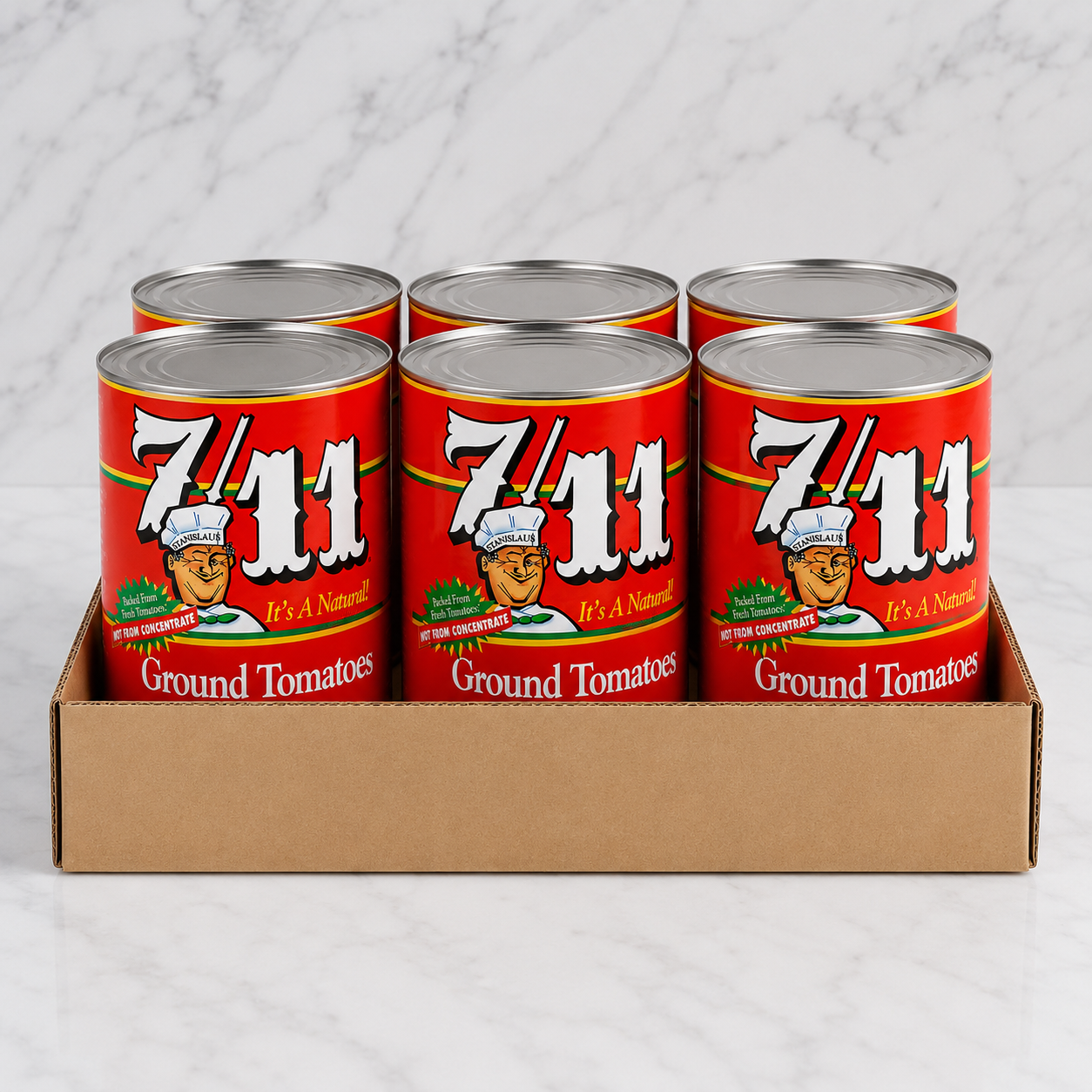 Stanislaus #10 Can 7/11 Ground Tomatoes (6 Pack)