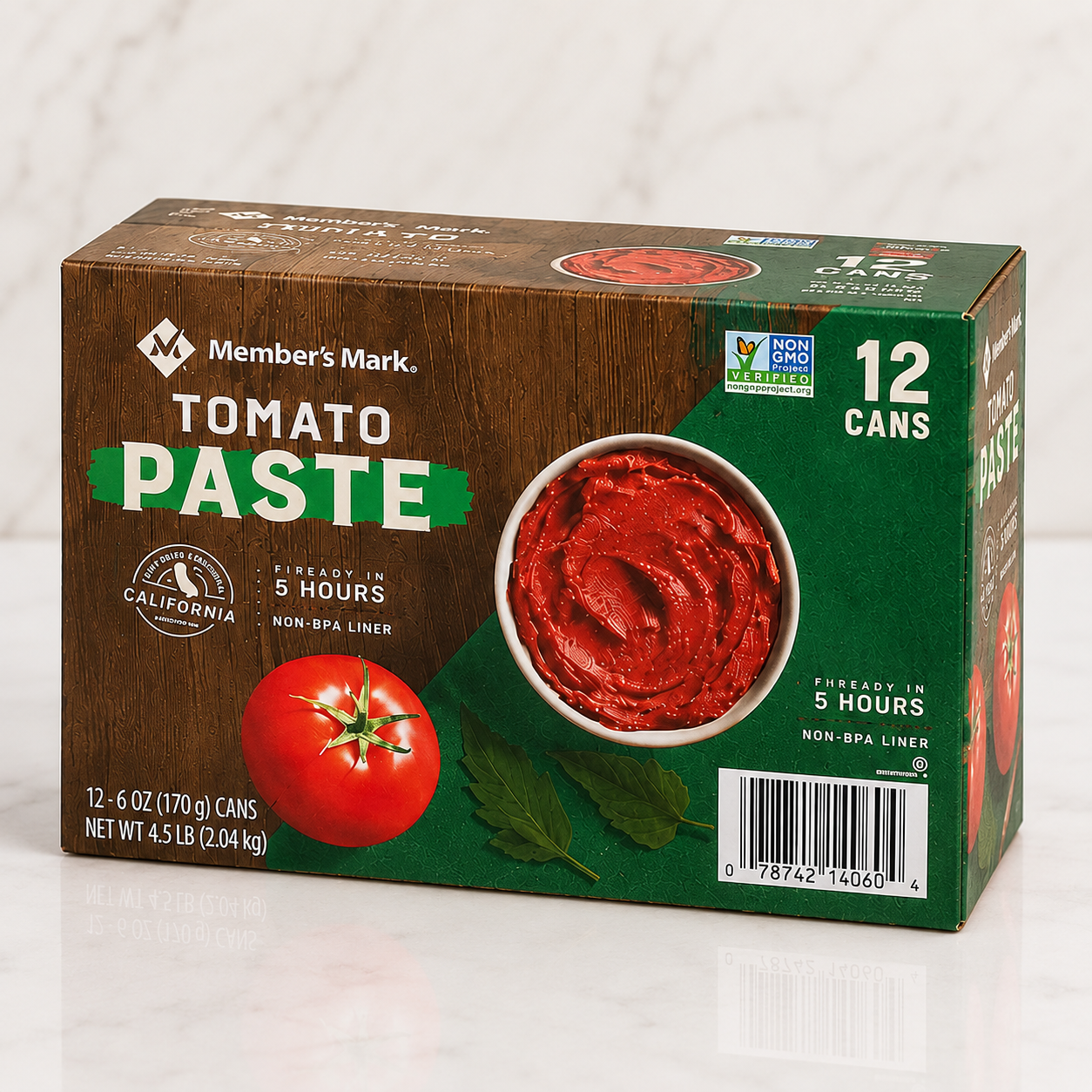 Tomato Paste 12-6 oz Cans (6 Pack)