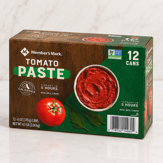Tomato Paste 12-6 oz Cans (6 Pack)